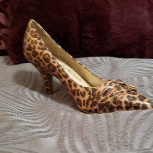 Cheetah Print Kitten Heels
